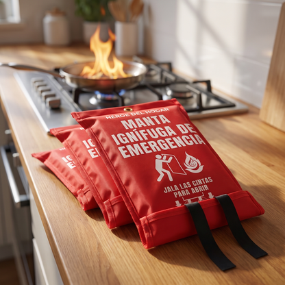 Manta Ignífuga de Emergencia