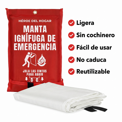 Manta Ignífuga de Emergencia